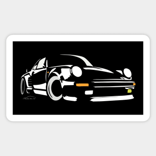 Classic Porsche 911 Turbo Sticker